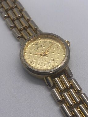 Women's FUTURA Gold-Tone Bracelet Watch - Classic Quartz Timepiece